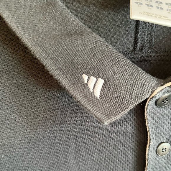 Men’s Black Adidas Climalite Golf Polo Size XL - Picture 2 of 7